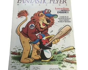 Vintage zomer 1992 Fantastic Flyer Magazine - Veel goede sporten binnen!