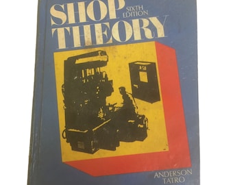 SHOP THEORY Book by Anderson Tatro (Sixth edition)