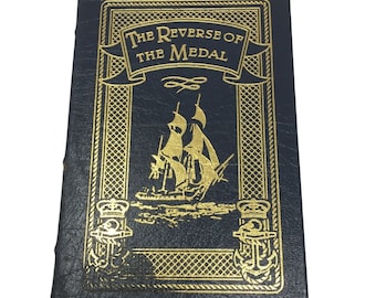 Die Rückseite des gebundenen Buches „The Medal“ von Patrick O'Brian