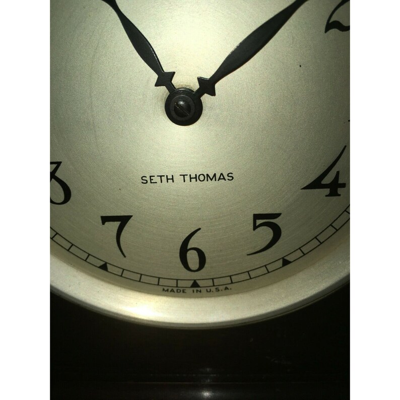 Seth Thomas MANTLE CLOCK Untested May Be for Parts or Repair Etsy
