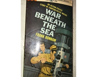 War beneath the Sea Vintage Paperback Book by Frank Bonham