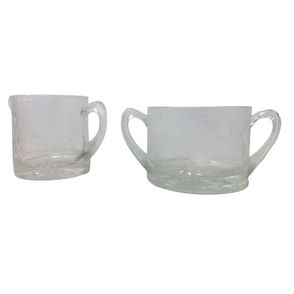 Cream and Sugar Set Etsy