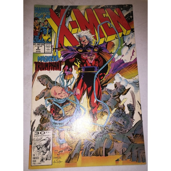 Vintage November 1991 X-Men #2 Marvel Comics Comic Book