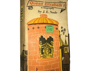 Vintage Taschenbuch Queen Elizabeth I, A Biography von J.E. Neale