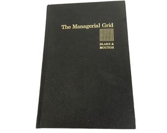 The Managerial Grid Blake & Mouton 1964 Hardcover-Druckbuch
