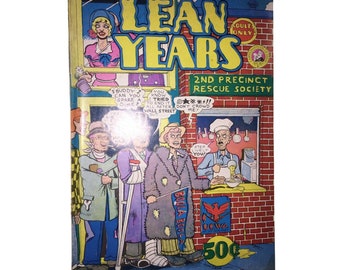 LEAN YEARS Underground Comix Vintage Comic Book 1974 Kim Deitch, Leslie, John Pound, Mike Royer, Barry Siegel, Bruce Simon, Trina, Chris War
