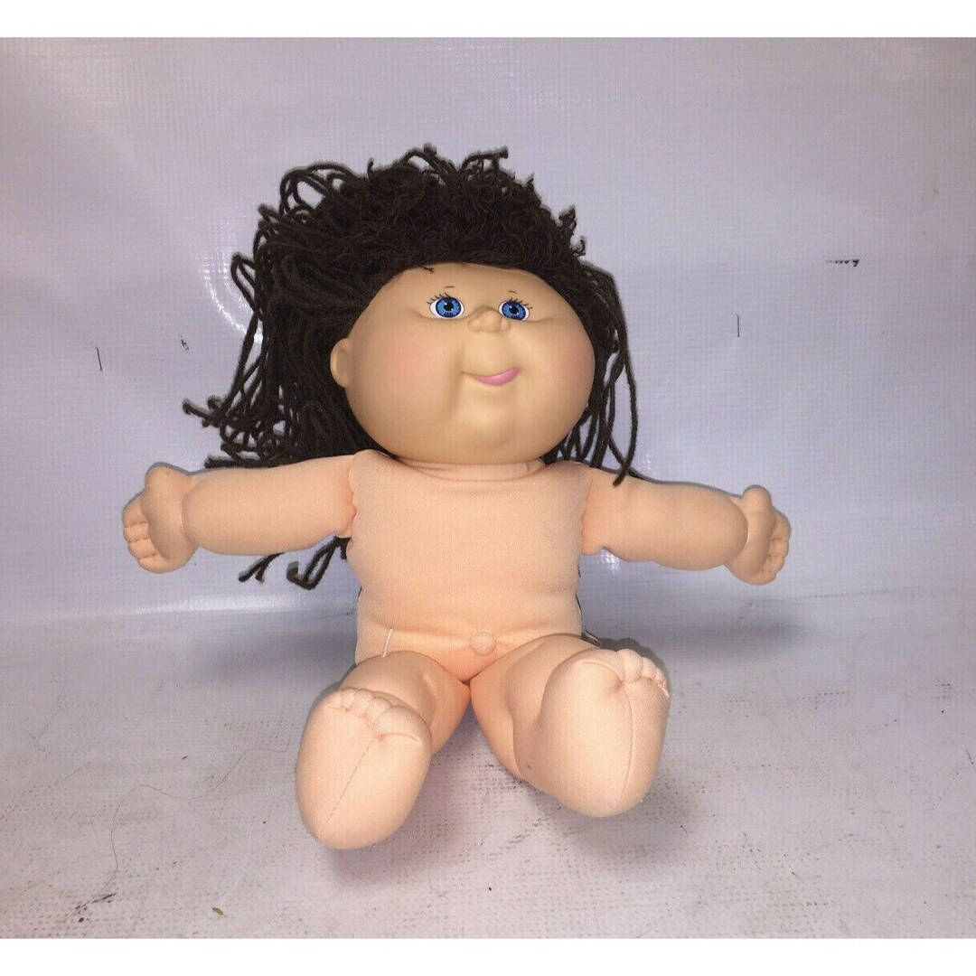 CABBAGE PATCH KIDS Pretty Crimp N Curl Girl Doll Bendy Hair 1991 Free