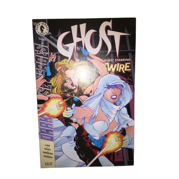 Ghost #4 - Dark Horse Comics - Met in de hoofdrol Barb Wire - Stripboek