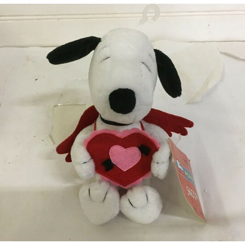 WARMIES RED HEART SNOOPY