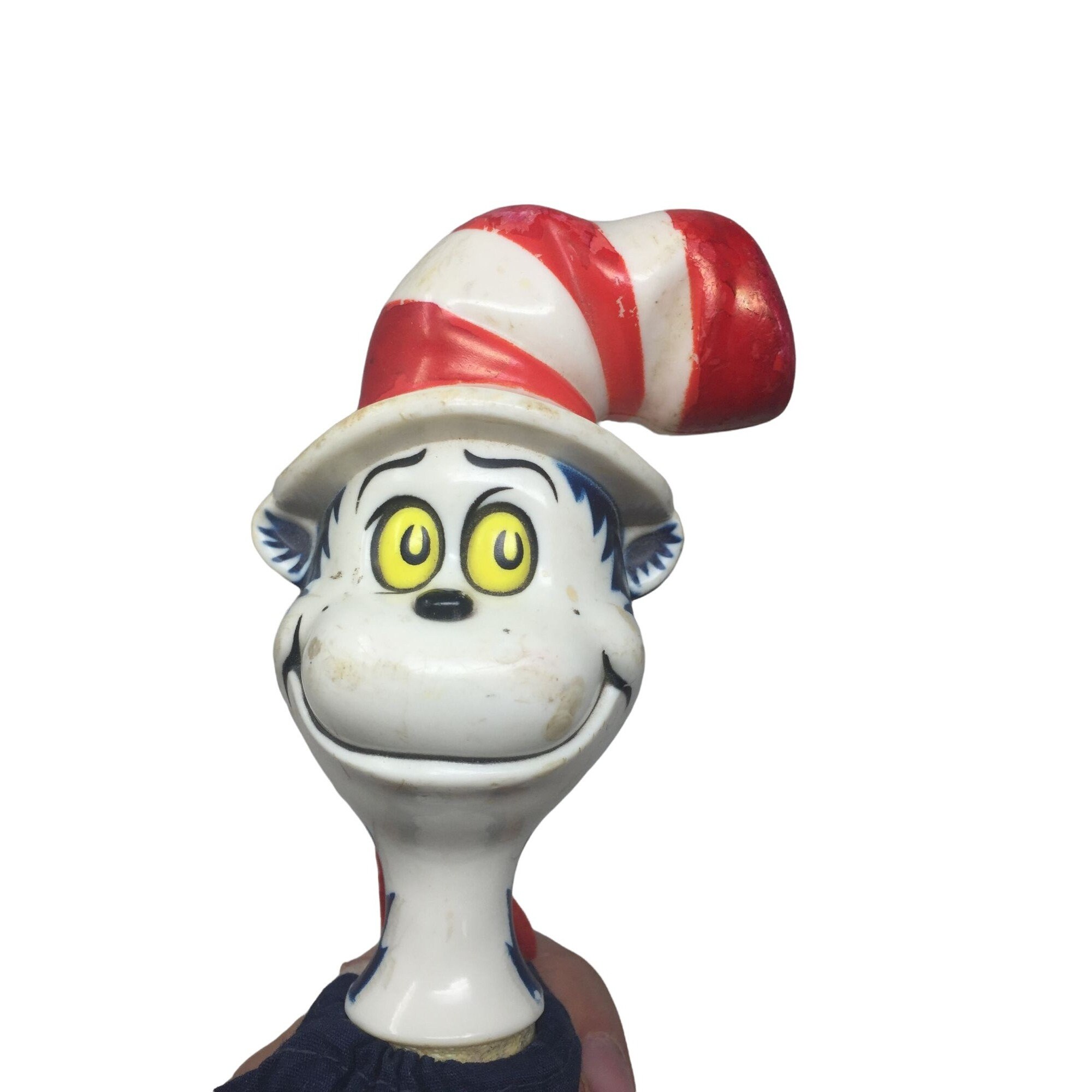 Vintage Dr. Seuss CAT in the HAT Hand Puppet Classic Mid Century Toy - Etsy