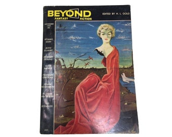 Vintage Beyond Fantasy Fiction Book- November 1953 Issue- Soft Cover