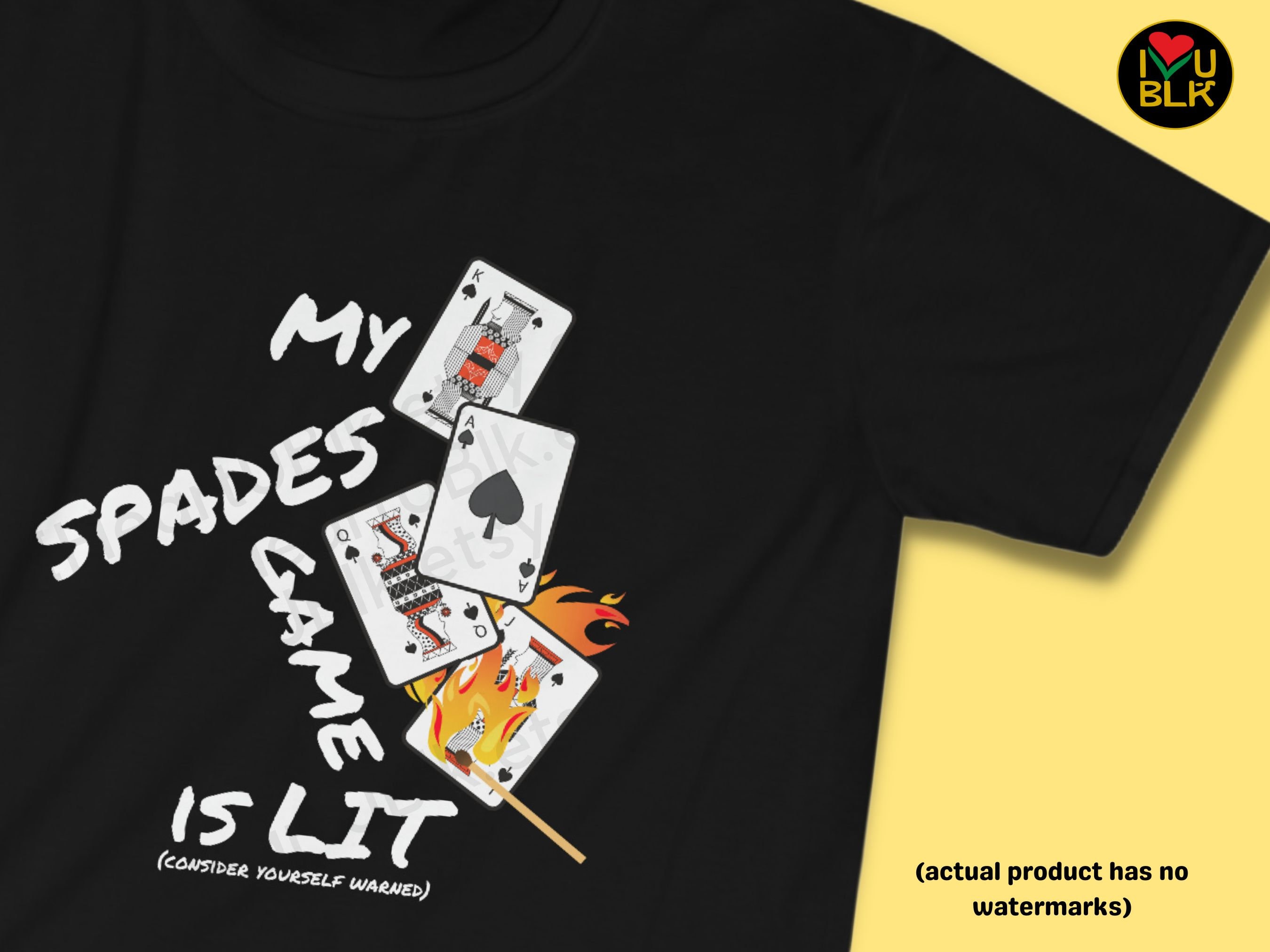 Spades Tshirt Spades Game Shirt Ace of Spades Tee Shirt Etsy