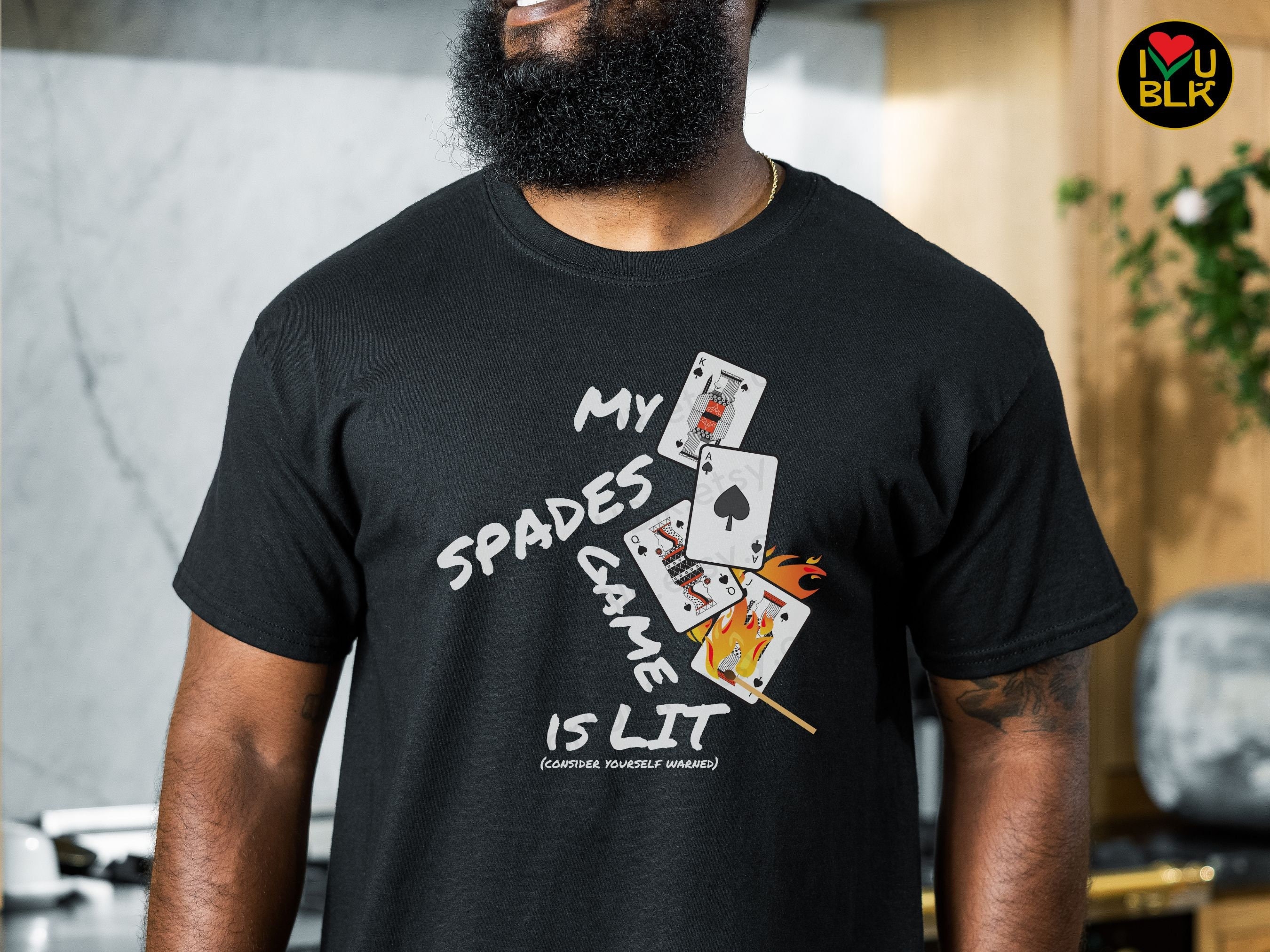 Spades Tshirt Spades Game Shirt Ace of Spades Tee Shirt Etsy