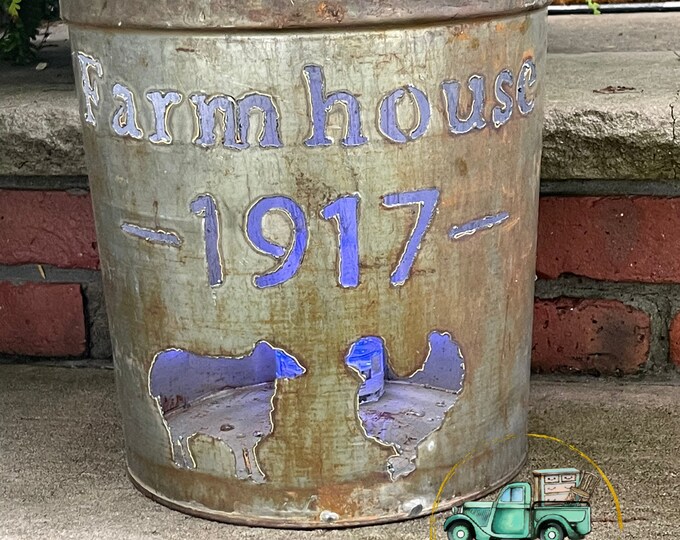 Vintage Sap Buckets Etsy