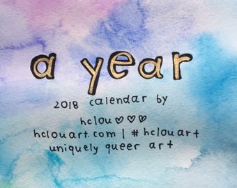 a year- 2018 calendar