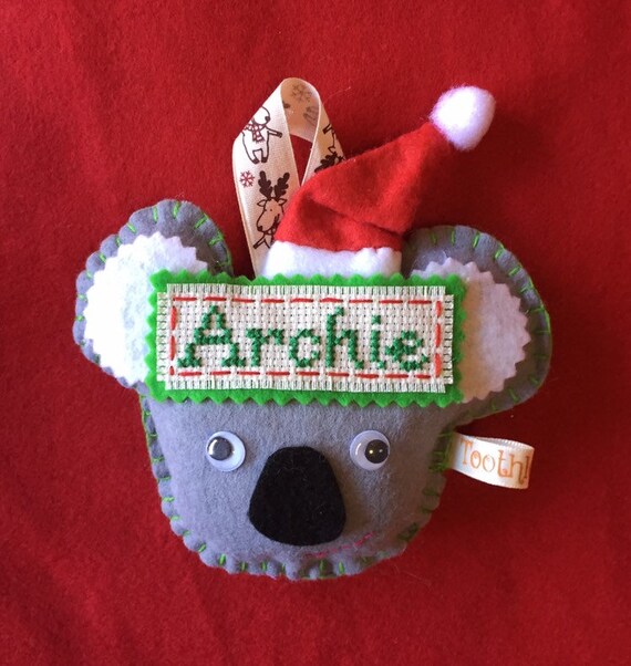 personalised koala bear
