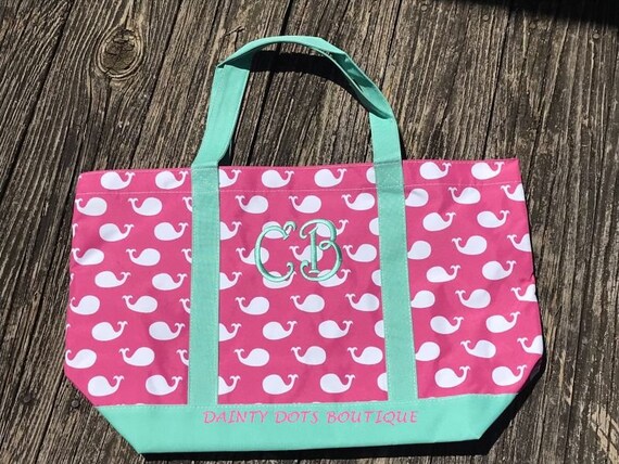 whale beach bag