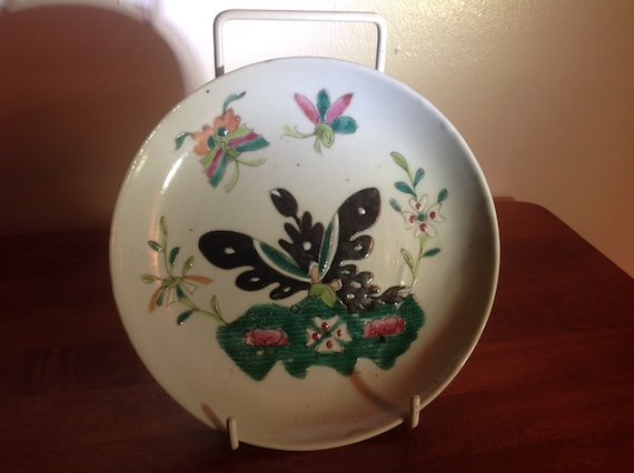 Buy Antique Chinese Porcelain Dish Tongzhi Famille Rose Hand