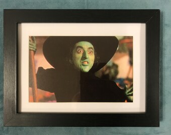 Wizard of Oz Framed & Matted Postcard Art Print 6”x8”The Wicked Witch of the West