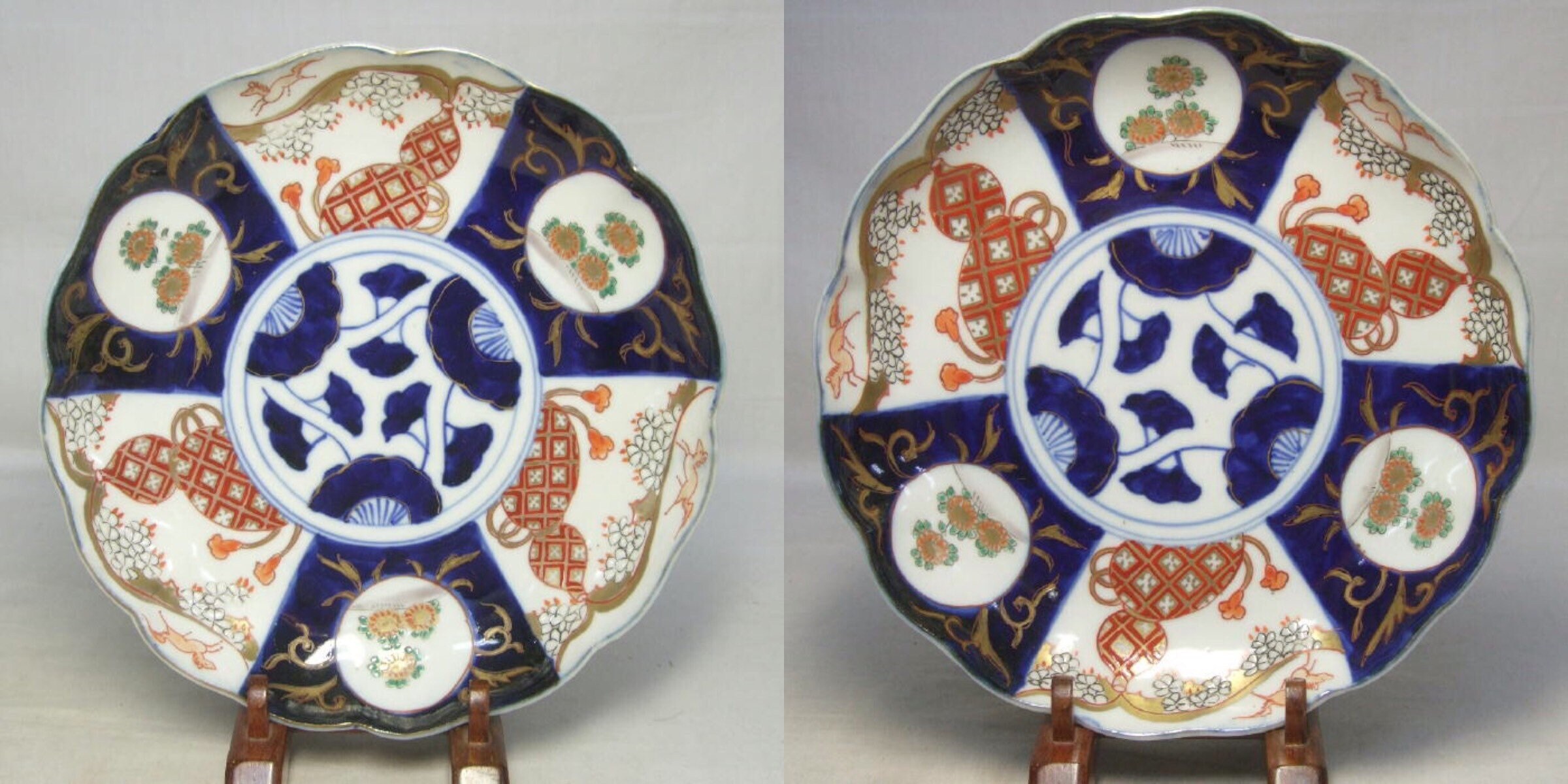 皿、伊万里焼、骨董、アンティーク、陶芸 608 染付 花 鳥 古伊万里 伊万里焼 骨董 アンティーク 小皿 5枚