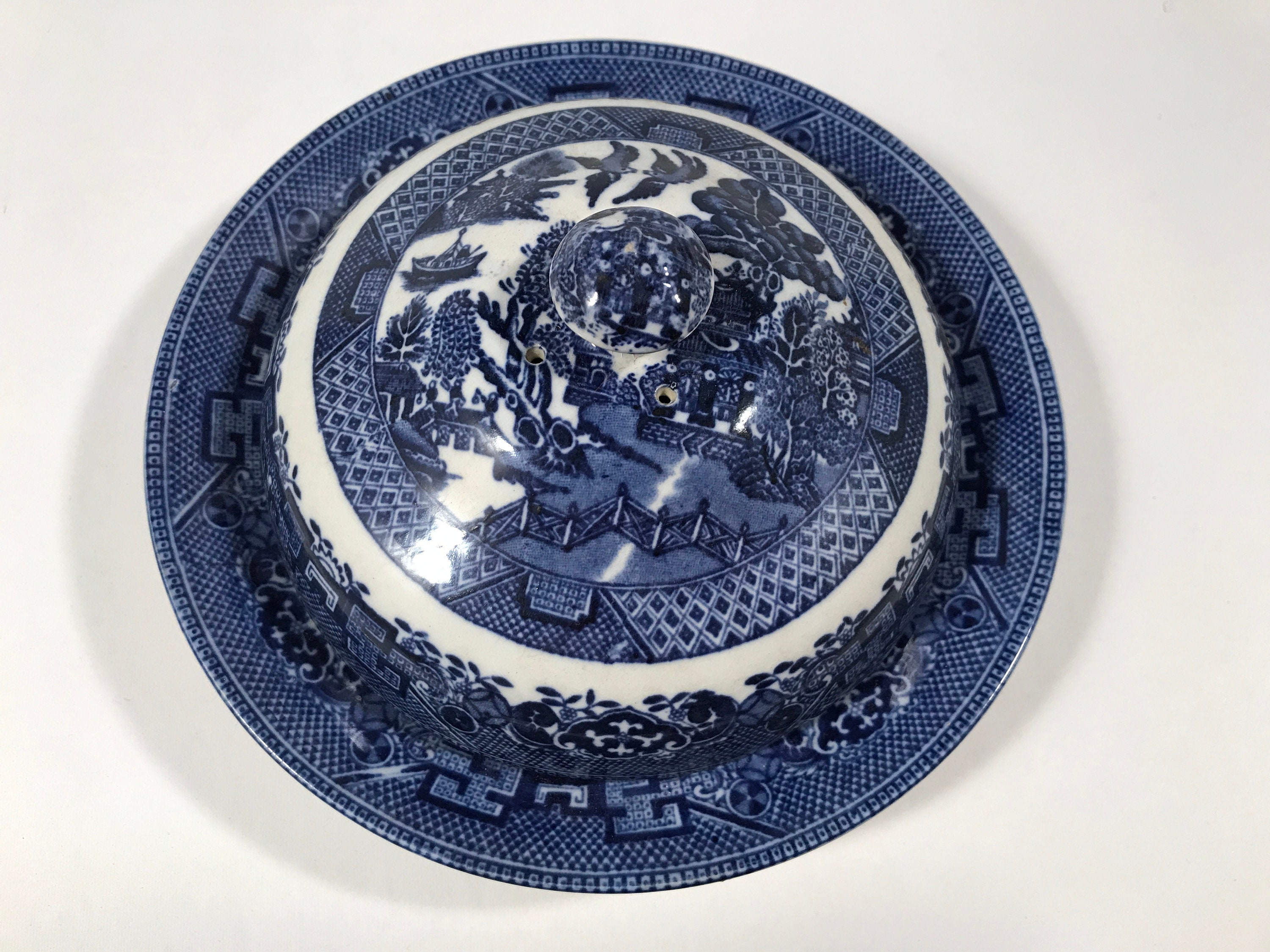 Wood and sons blue willow - Etsy 日本