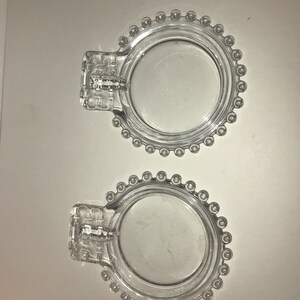 Pairof Vintage Imperial Candlewick Ash Trays in great condition!