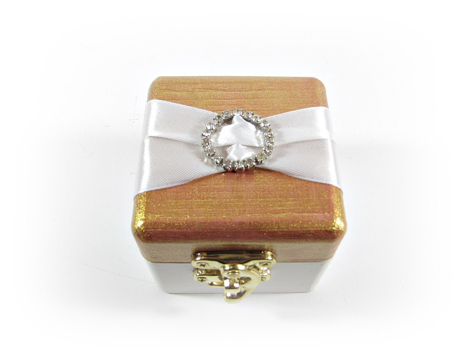 gold ring box for wedding