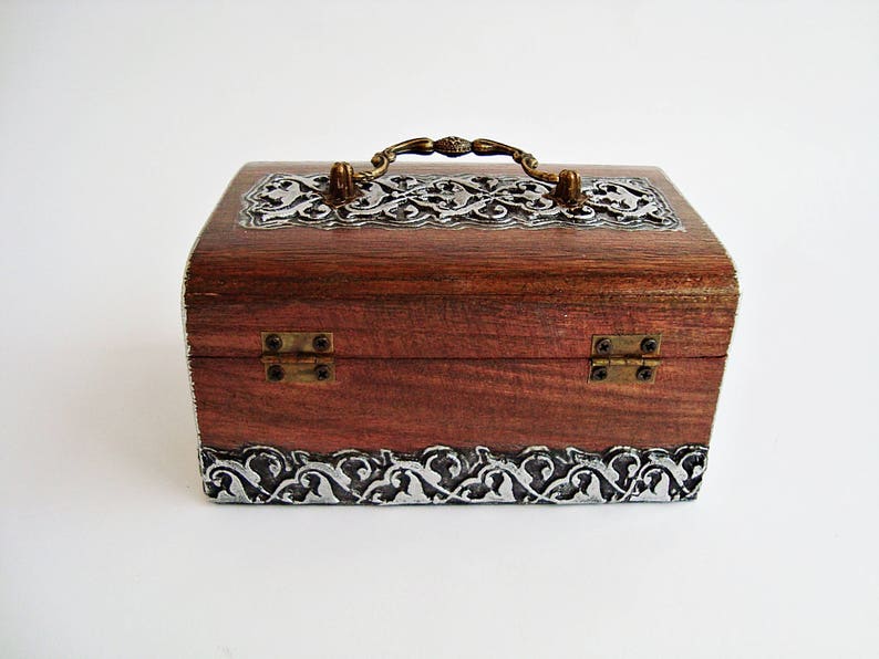 Wooden Chest Gift Box Jewelry Box Wood Jewelry Boxes Women Etsy