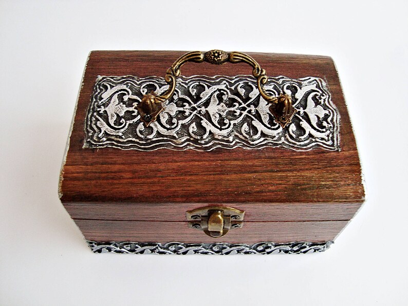 Wooden Chest Gift Box Jewelry Box Wood Jewelry Boxes Women Etsy