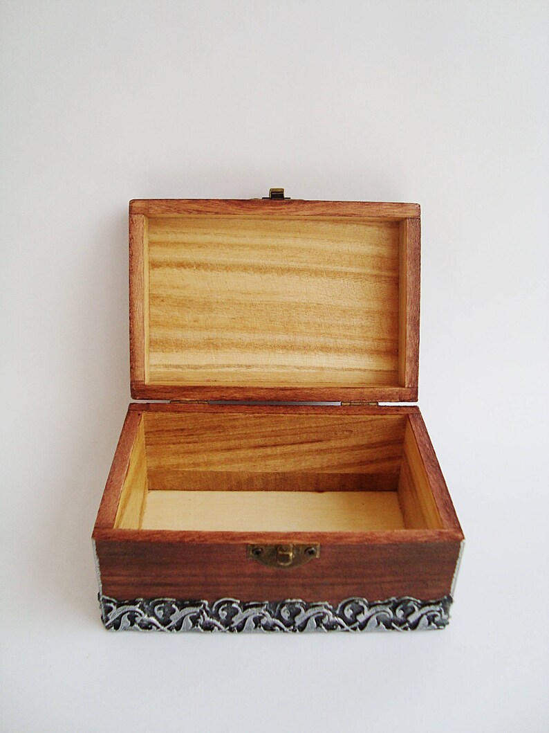 Wooden Chest Gift Box Jewelry Box Wood Jewelry Boxes Women Etsy