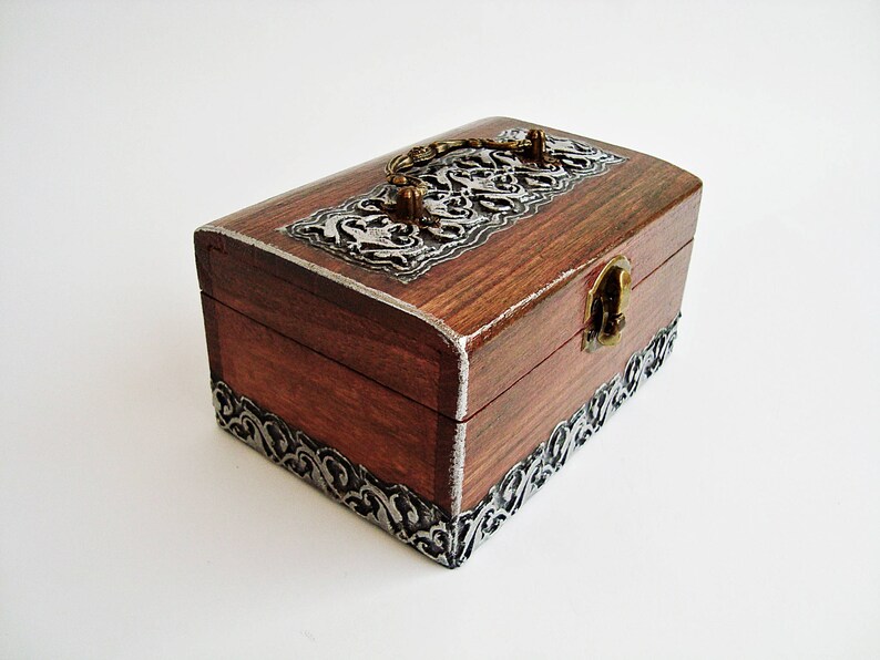 Wooden Chest Gift Box Jewelry Box Wood Jewelry Boxes Women Etsy
