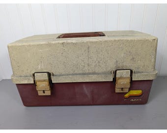 Vintage Liberty Steel Chest Corp. Rochester, NY Model L-213 Green  2-tiermetal Fishing Tackle Box All Original - Etsy
