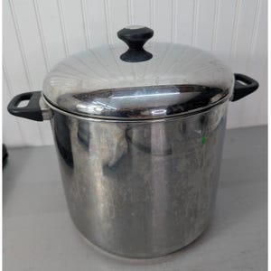 Whole Home Gourmet 16 QT Stockpot 18/10 Stainless Steel Dutch Oven w/ Lid 12inch
