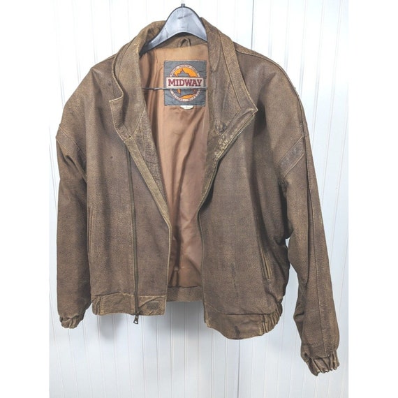 Midway leather bombers jacket - Gem