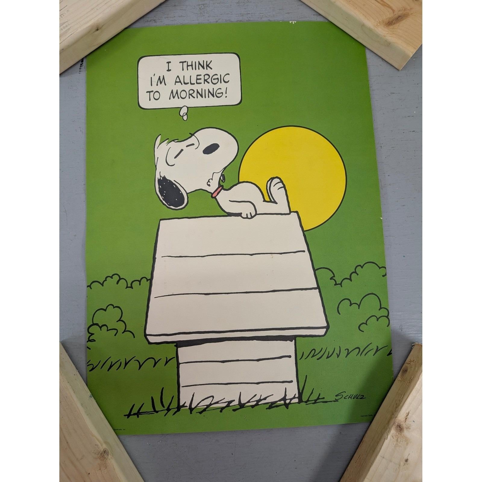 Snoopy Vintage Poster - Etsy