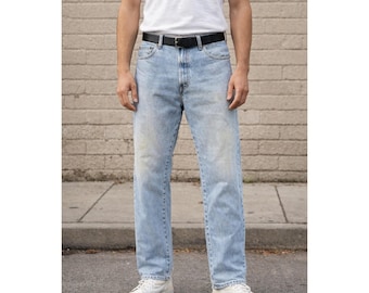 Vintage Levis 517 Jeans  Mens Sz 40x29 Light Wash Blue Bootcut Denim Hippie USA