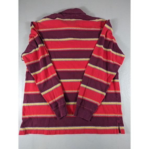 Vintage 90s John Ashford Striped Multicolor Polo … - image 4