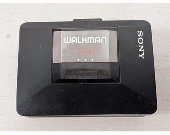 Sony Walkman WM-A12 Portable Cassette Player Needs Repair & Battery Terminals