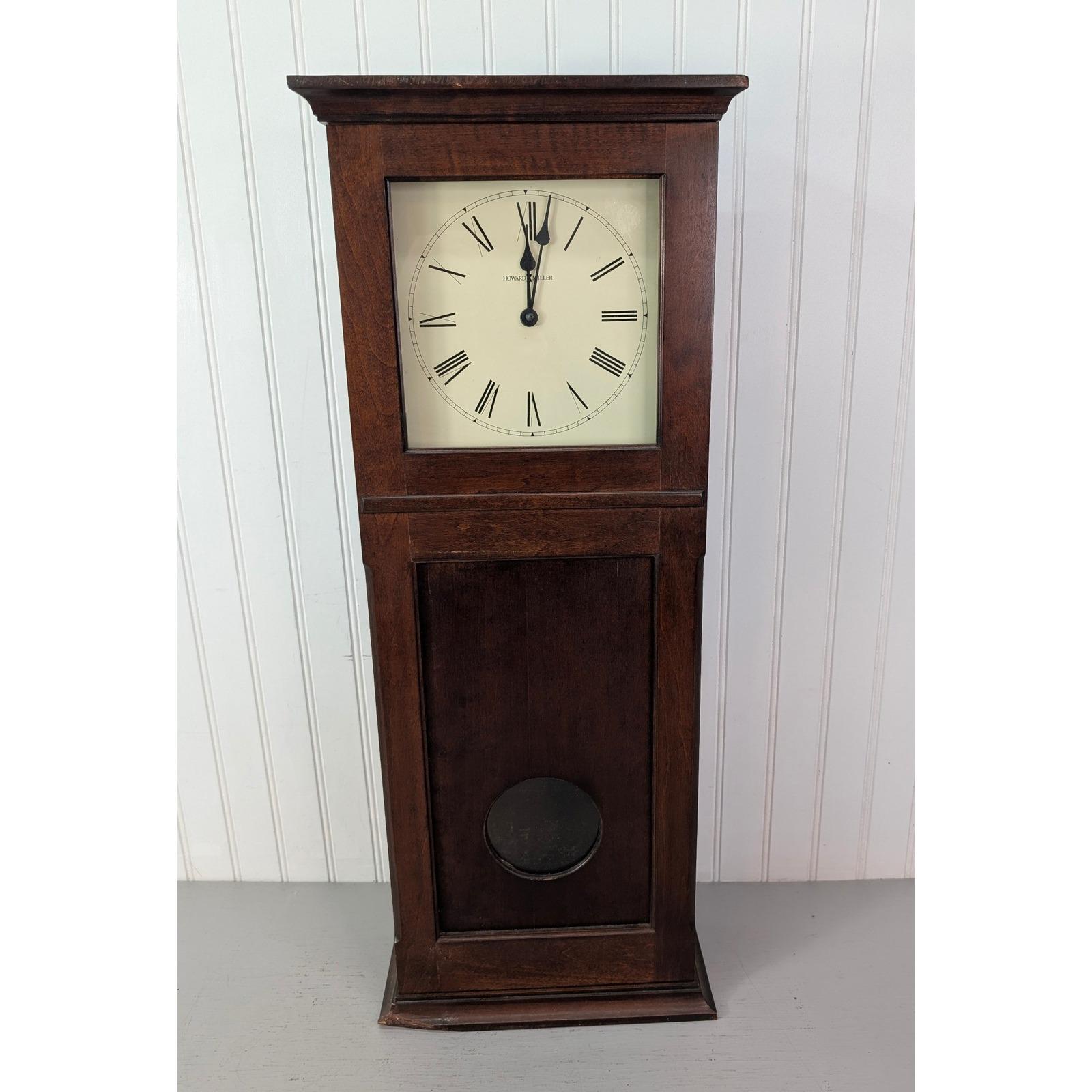 Howard Miller Anne Lee 613-666 Wall Clock Wood Dual Chime Shaker