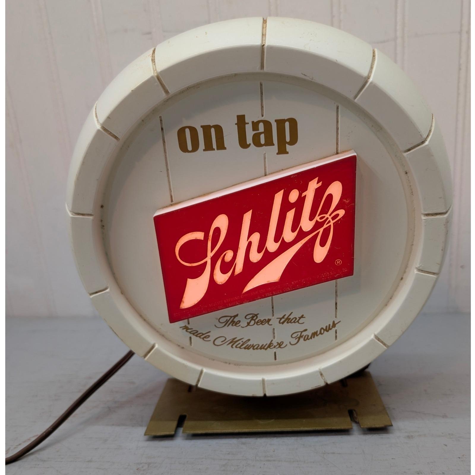 Vintage Schlitz Signs - Etsy