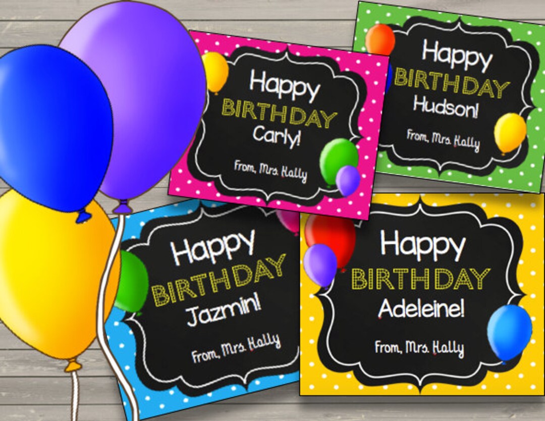 50 OFF SALE Birthday Cards EDITABLE Instant Download Printable