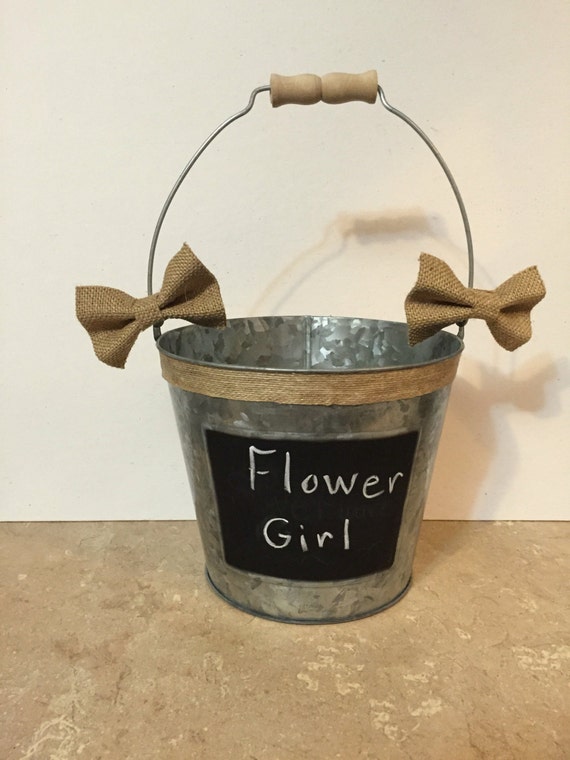 Items similar to Chalkboard Bucket, Wedding Card Bucket, Country