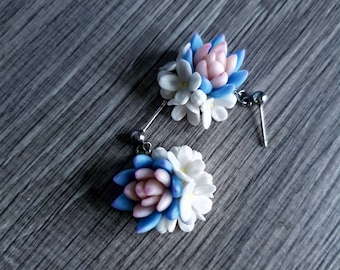 Botanical earrings, garden earrings