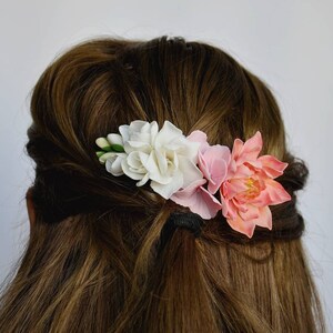 Floral hair comb image 4