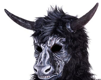 minotaur mask ; larp mask ; mask