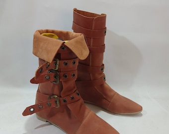 Merlin Buckle Boots