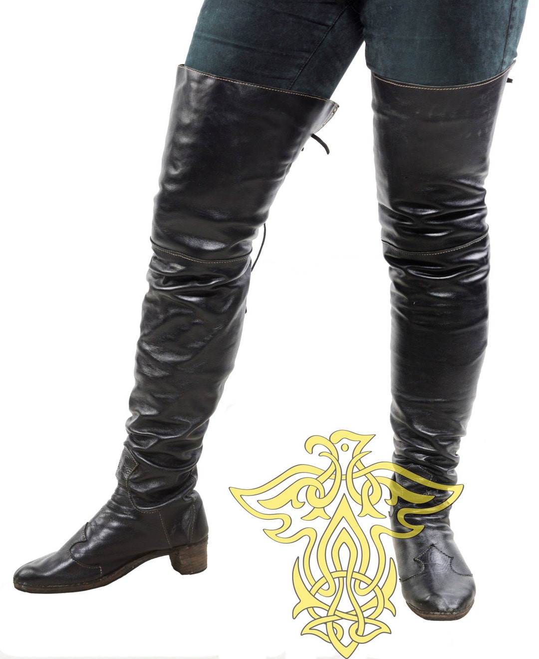靴 Christian Peau pirate boots archive Y2K Christian Peau pirate boots archive Y2K