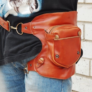 Waist bagsteampunkstylebelt bag image 1