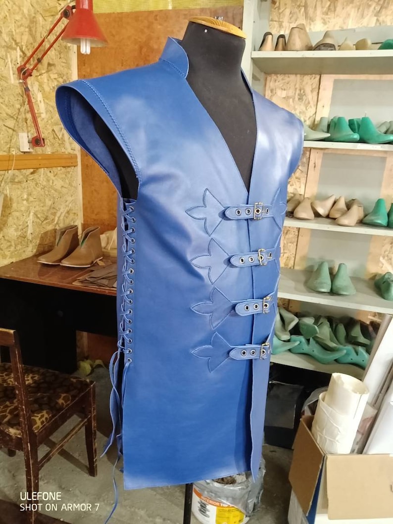 leather doublet CorsarLARPCosplayleather image 6