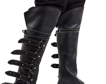 High boots + Protect Leggins